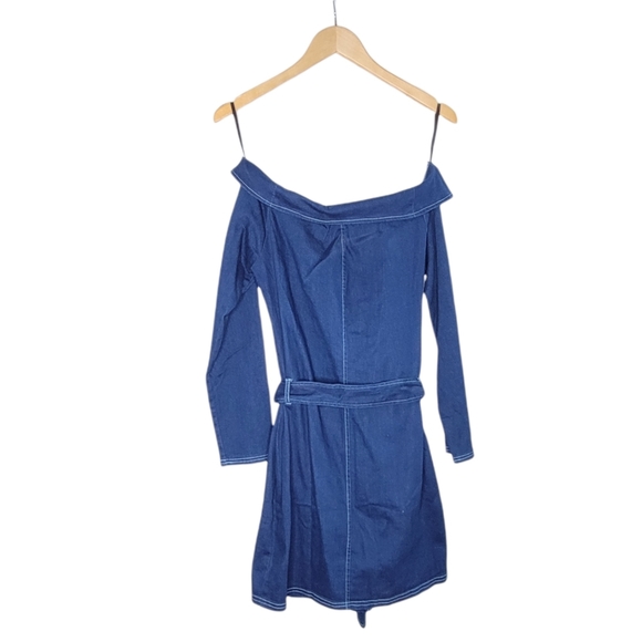 Fashion Nova Denim Dress - Picture 5 of 10